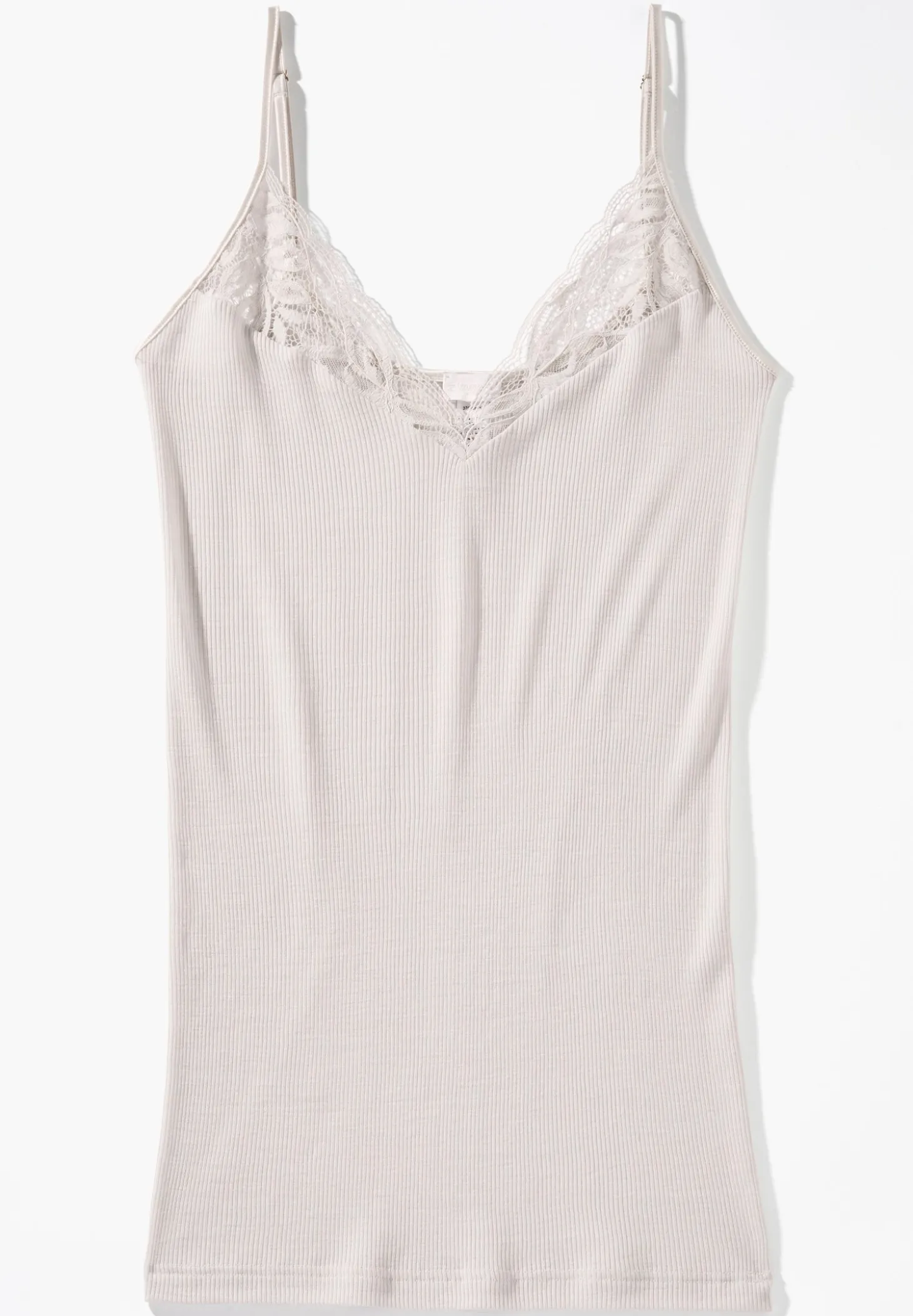 Femme Zimmerli Wool & SilkCaraco fines bretelles - dove