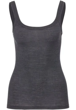 Femme Zimmerli Wool & SilkTop - anthrazit