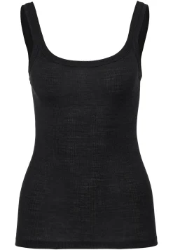 Femme Zimmerli Wool & SilkTop - black