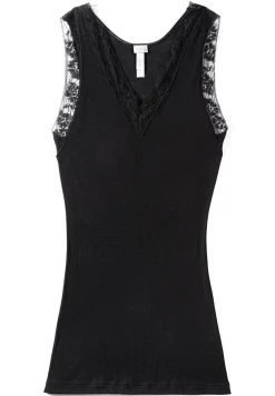 Femme Zimmerli Wool & SilkTop - black