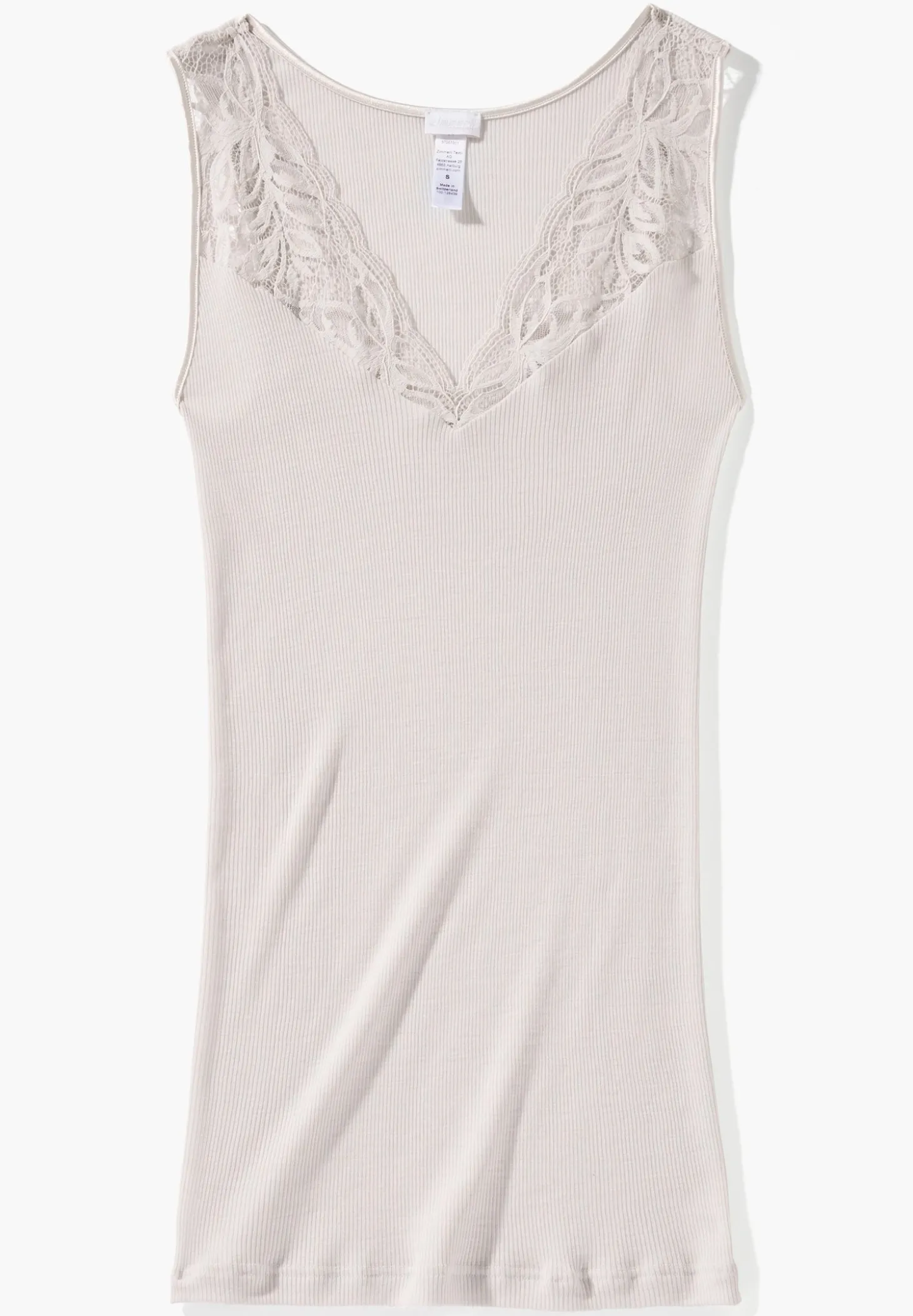 Femme Zimmerli Wool & SilkTop - dove