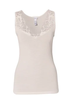 Femme Zimmerli Wool & SilkTop - dove