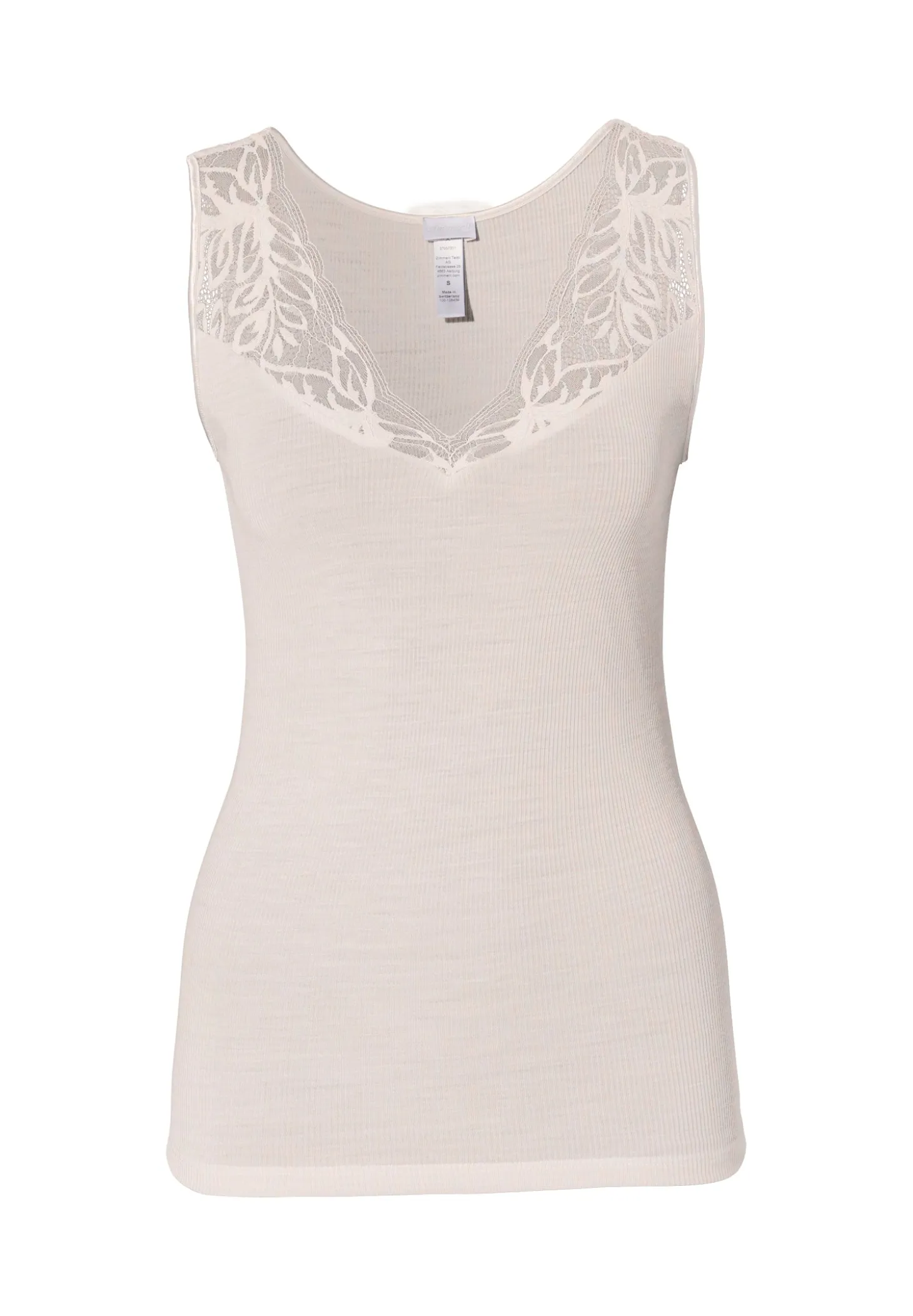 Femme Zimmerli Wool & SilkTop - dove