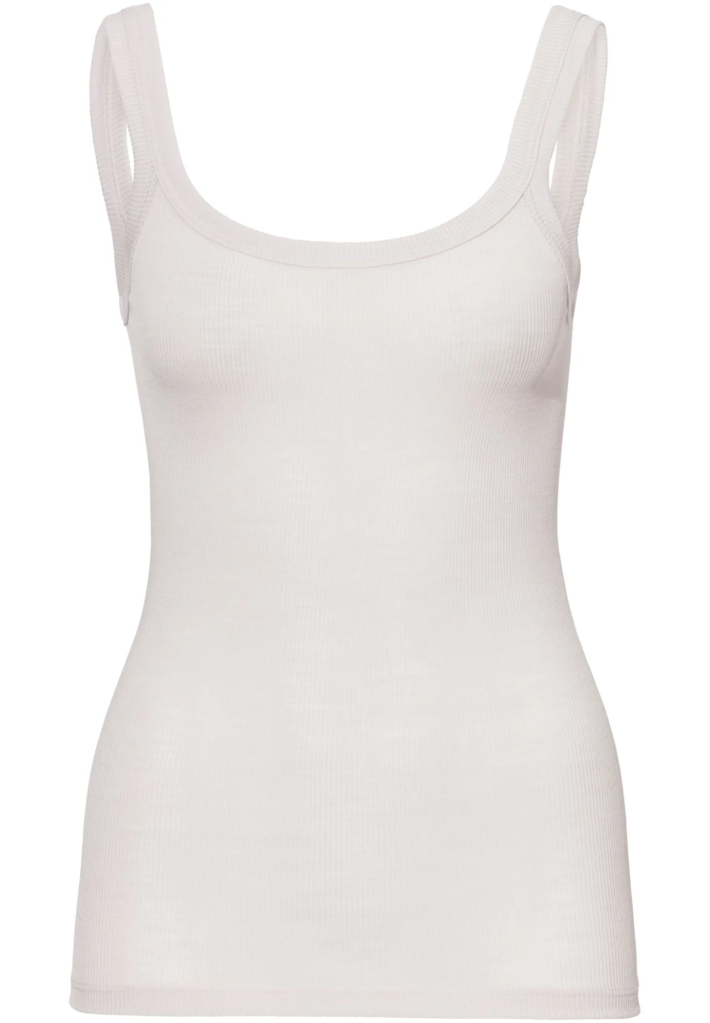 Femme Zimmerli Wool & SilkTop - dove