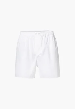 Homme Zimmerli Woven NightwearBoxer Shorts - white