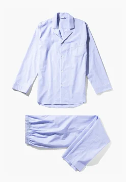Homme Zimmerli Woven NightwearPyjama longues - light blue